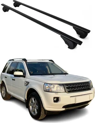 Produktbild von Dachträger Grundtäger für Land Rover Freelander 2 2007-2015 75kg Metall Schwarz