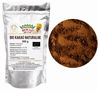 Produktbild von Kakao 500G Criollo aus Peru 100% Zuckerfrei Kakaopulver
