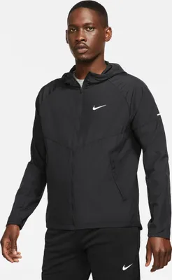 Produktbild von Nike M NK RPL MILER JKT BLACK/WHITE BLACK/WHITE L