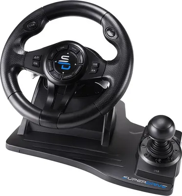 Produktbild von Subsonic SA5596-NG, Lenkrad + Pedale, PC, PlayStation 4, Xbox One, Xbox Series X, 270°, Kabelgebunden, USB, Schwarz