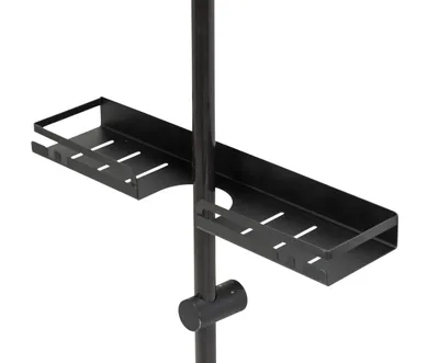 Immagine prodotto di WENKO Turbo-Loc® Supporto per asta doccia Altarella L in acciaio inox grigio 45x4x10,5 cm