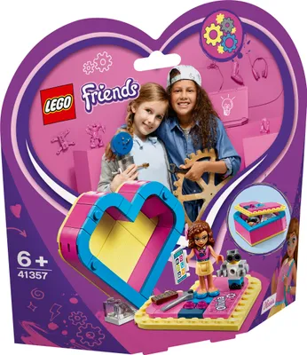Produktbild von LEGO® Friends Olivias Herzbox, 41357