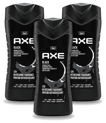 Obrázek produktu pro 3 kusy sprchového gelu Axe Cedarwood & Pear – 250 ml – výhodná balení