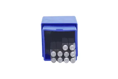 Produktbild von KS TOOLS Prägestempel-Satz 156.0467 Chrom-Vanadium-Stahl 500g