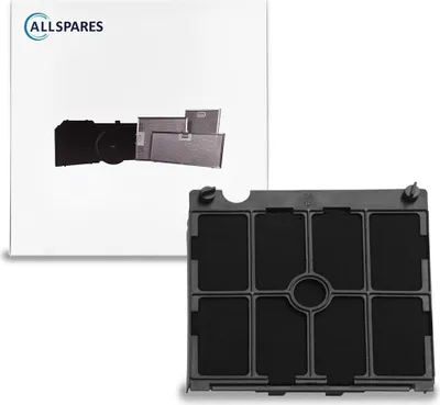 Produktbild von AllSpares Long Life Aktivkohlefilter mit Filterhalter geeignet für AEG MCFE11FR