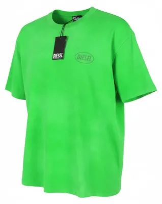 Produktbild von Diesel Herren T-Shirt mit T-Auswaschung aus Baumwolle, Größe M, aus Italien