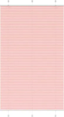 Produktbild von Plissee Rosa 120x200 cm Stoffbreite 119,4 cm Polyester