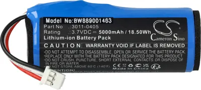 Produktbild von vhbw Akku Ersatz für Minelab 3011-0405 für Metalldetektor (5000 mAh, 3,7 V, Li-Ion)