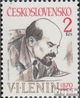 Produktbild von Briefmarken Tschechoslowakei 1985 Mi 2805 (kompl.Ausg.) postfrisch Lenin
