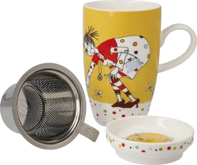 Produktbild von Goebel Freundlieb Kleine Dinge Teetasse mit Deckel und Sieb