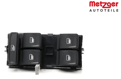 Produktbild von METZGER 0916978 Fensterheberschalter für SKODA Octavia III Combi (5E5) Vorne Fensterheber Schalter