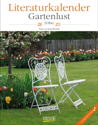 Produktbild von Literaturkalender Gartenlust 2025