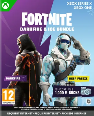 Zdjęcie produktu dla Pakiet „Darkfire & Ice” do gry FORTNITE – Gra na Xbox Series X | Xbox One – Kod w pudełku