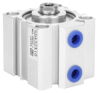 Produktbild von SDA32 dünner Luftzylinder, doppeltwirkende pneumatische Komponenten aus Aluminiumlegierung, SDA32X10/SDA32X15/SDA32X20SDA32X10