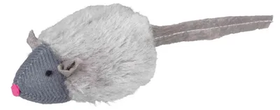 Produktbild von Trixie Plüschmaus Squieky 6 cm