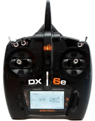 Produktbild von Spektrum DX6e, Fernbedienung, Schwarz, Orange