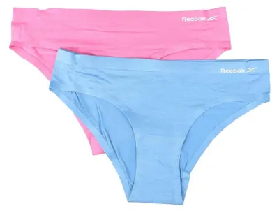 Image de Reebok - Slips pour femme (lot de 2) GT23084 (S) (bleu/rose)