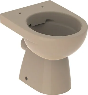 Produktbild von Geberit Renova Stand-WC Tiefspüler, Abg. teilgeschl. Form, Rimfree, bahamabeige