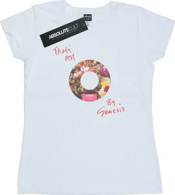 Produktbild von Genesis - "That's All 45" T-Shirt für Damen BI37539 (S) (Weiß)