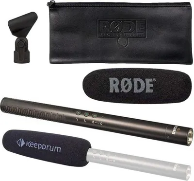 Produktbild von Rode NTG-4 Richtmikrofon mit Popschutz KDWSVM