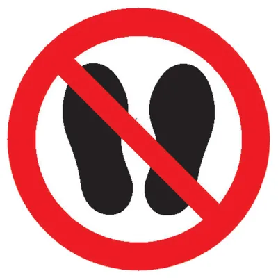 Obrázek produktu pro SafetyMarking® Verbotsschild   - Betreten der Fläche verboten
