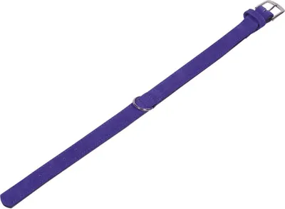 Produktbild von Nobby Halsband "VELOURS" 42 cm (33-39 cm); 19/21 mm, lila (Gothic)