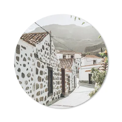 Produktbild von MuchoWow® Mauspad Mousepad Sommer - Haus - Weiß 30x30 cm - Mousepads - Maus Mat - Pad - Mausunterlage - Tischunterlage - Schreibtischmatten