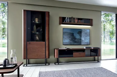 Produktbild von s Modern Set TV-Lowboard Wohnzimmer Vitrine Designer Einrichtung