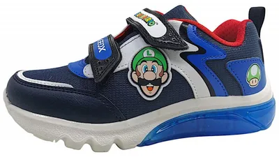 Produktbild von Geox X Mario J Ciberdrone E in Navy Multi für Kinder – 2.5 UK - 35 EU - 3.5 US / Navy Multi