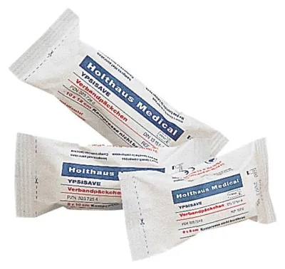 Produktbild von Holthaus Ypsisave Verbandpäckchen  6 x 8 cm, klein | Packung (1 Stück)