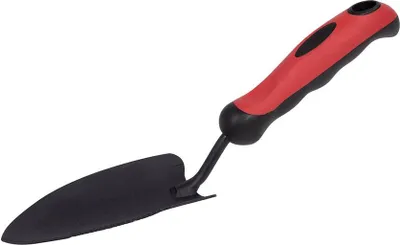 Produktbild von Blumenkelle Gartenkelle Handschaufel spitz und mit seitlichen Sägezähnen