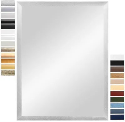 Obrázek produktu pro Zrcadlo na zeď, rozměry 50 x 120 cm, s rámem z MDF