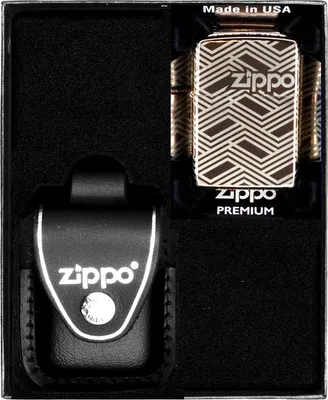 Produktbild von Feuerzeug-Set  ZIPPO  ABSTRACT LASER DESIGN Geschenk No3
