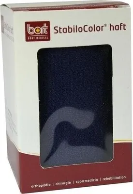Produktbild von BORT StabiloColor haft Binde 10 cm blau