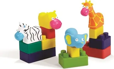 Obrázok produktu pre Malé vzdelávacie hracie figúrky a zvieratká ( 6 zvieratiek + 22 figúrok) z mäkkého materiálu