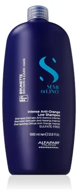 Obrázek produktu pro Alfaparf Milano Semi Di Lino Brunette Intense Anti-Orange Low Shampoo 1000 ml