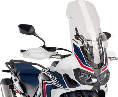 Immagine prodotto di Cupolino regolabile PUIG touring trasparente per Honda