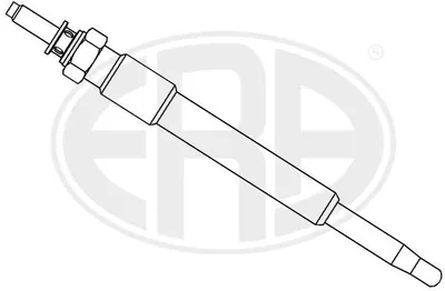Produktbild von ERA 886029 Diesel Glühkerze passend für PEUGEOT 206 Schrägheck (2A/C)