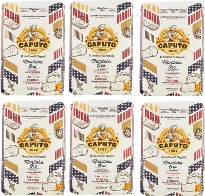 Produktbild von 6x Farina Molino Caputo Manitoba oro Pizza Napoli Pizzamehl Pizza Mehl 1kg