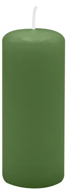 Produktbild von Stumpenkerzen 100 x Ø 40 mm, Grün, 16 Stück