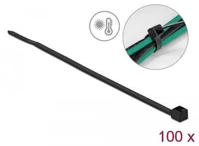 Immagine prodotto di Delock 19229 DELOCK Kabelbinder hitzebeständig L 100 x B 2,5 mm schwarz