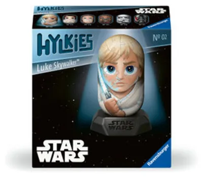 Produktbild von Ravensburger Hylkies: Die neue Sammelfigurenreihe zum selbst zusammenbauen. Figur #02 - Luke Skywalker - Für alle Star Wars Fans - Aufbauen, Verlieben, Sammeln