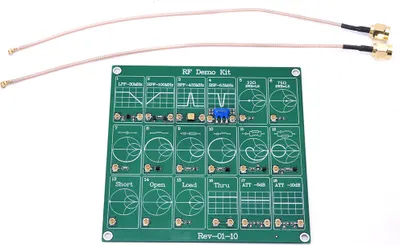 Obrázok produktu pre RF Demo Kit RF Testovací modul Vektorový sieťový analyzátor Modul filtra/atenuátora