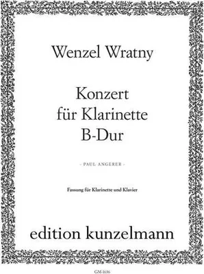 Produktbild von Konzert B-Dur für Klarinette und Orchester