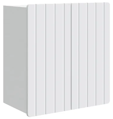 Image de Armoire murale vidaXL blanche 59 x 31 x 64 cm en aggloméré