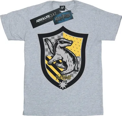Produktbild von Harry Potter - "Hufflepuff" T-Shirt für Herren BI29969 (S) (Grau)