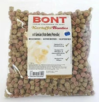 Produktbild von Kartoffel-Bonties Rote Beete & Petersilie 500g