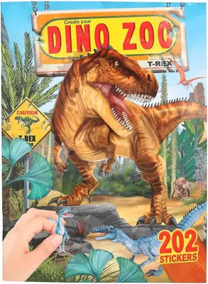 Produktbild von Dino World Zoo Tarrakirja
