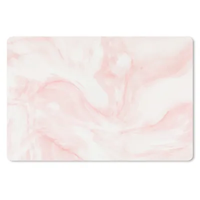 Produktbild von MuchoWow® Mauspad Mousepad Marmor - Weiß - Rosa - Pastell 27x18 cm - Mousepads - Maus Mat - Pad - Mausunterlage - Büroartikel - Desk Matten