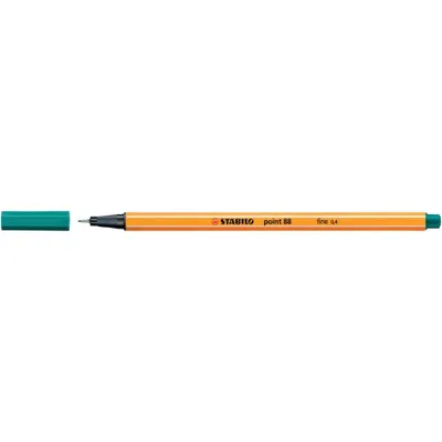 Immagine prodotto di Fineliner - STABILO punta 88 - Penna singola - blu turchese